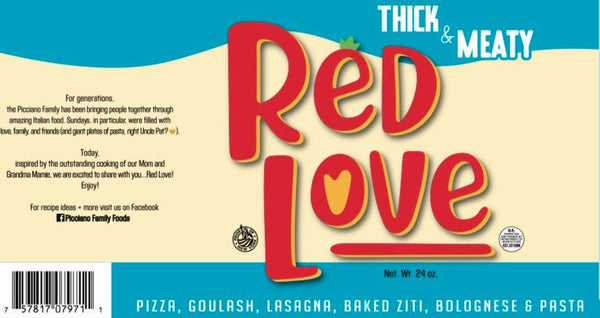 Thick & Meaty Pasta Sauce from Red Love